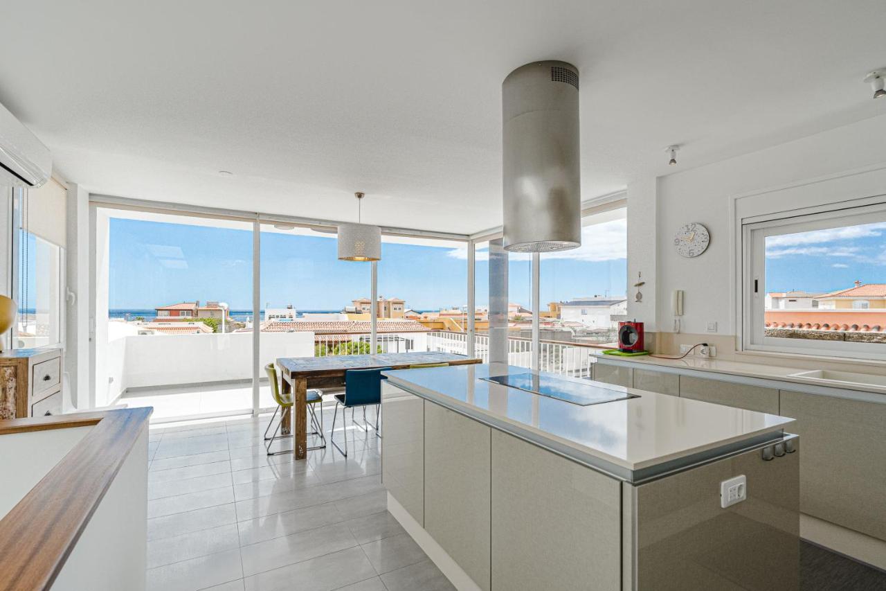 Modern 3Bdr Villa With Heated Pool El Médano Exterior foto