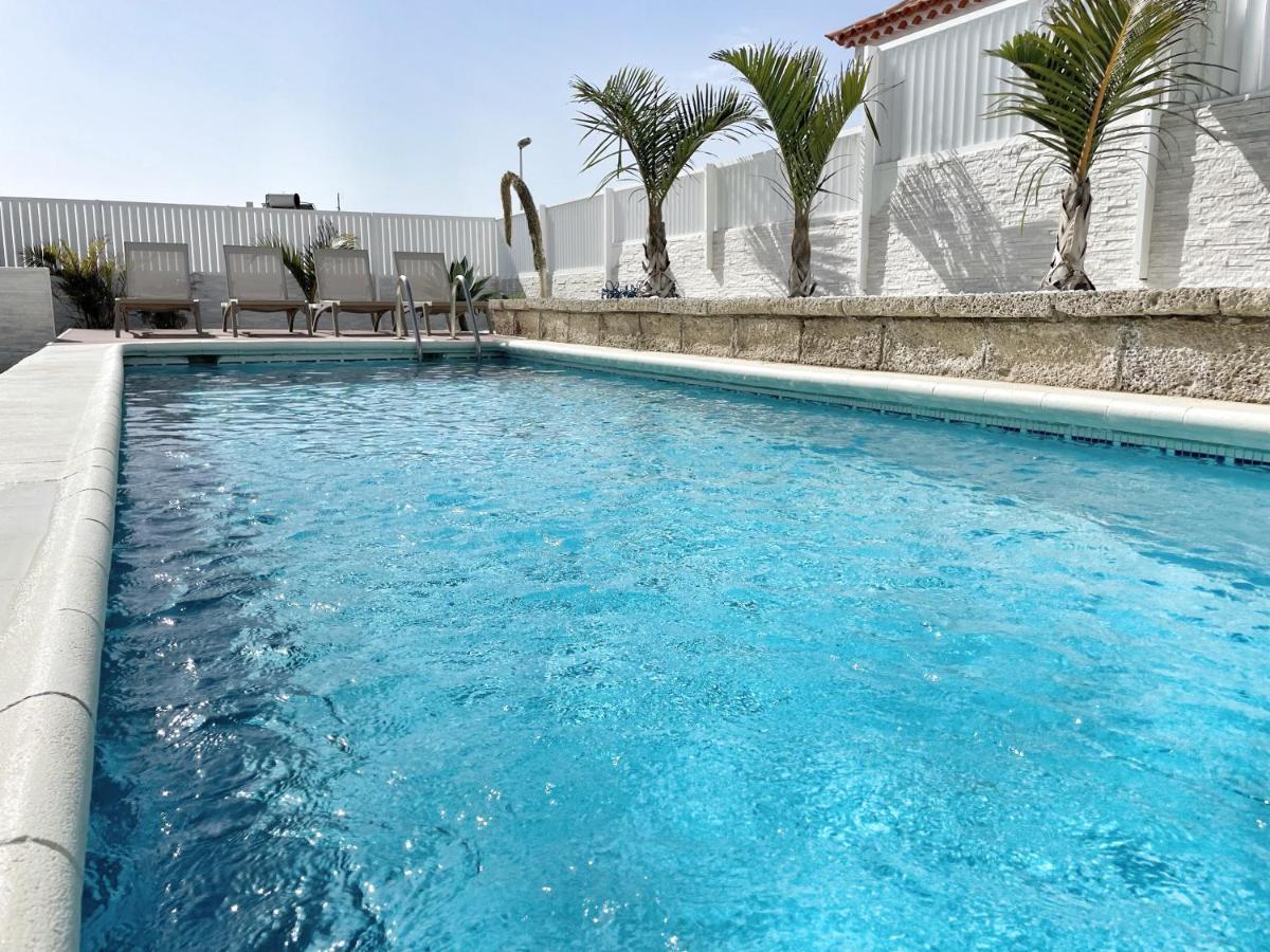 Modern 3Bdr Villa With Heated Pool El Médano Exterior foto