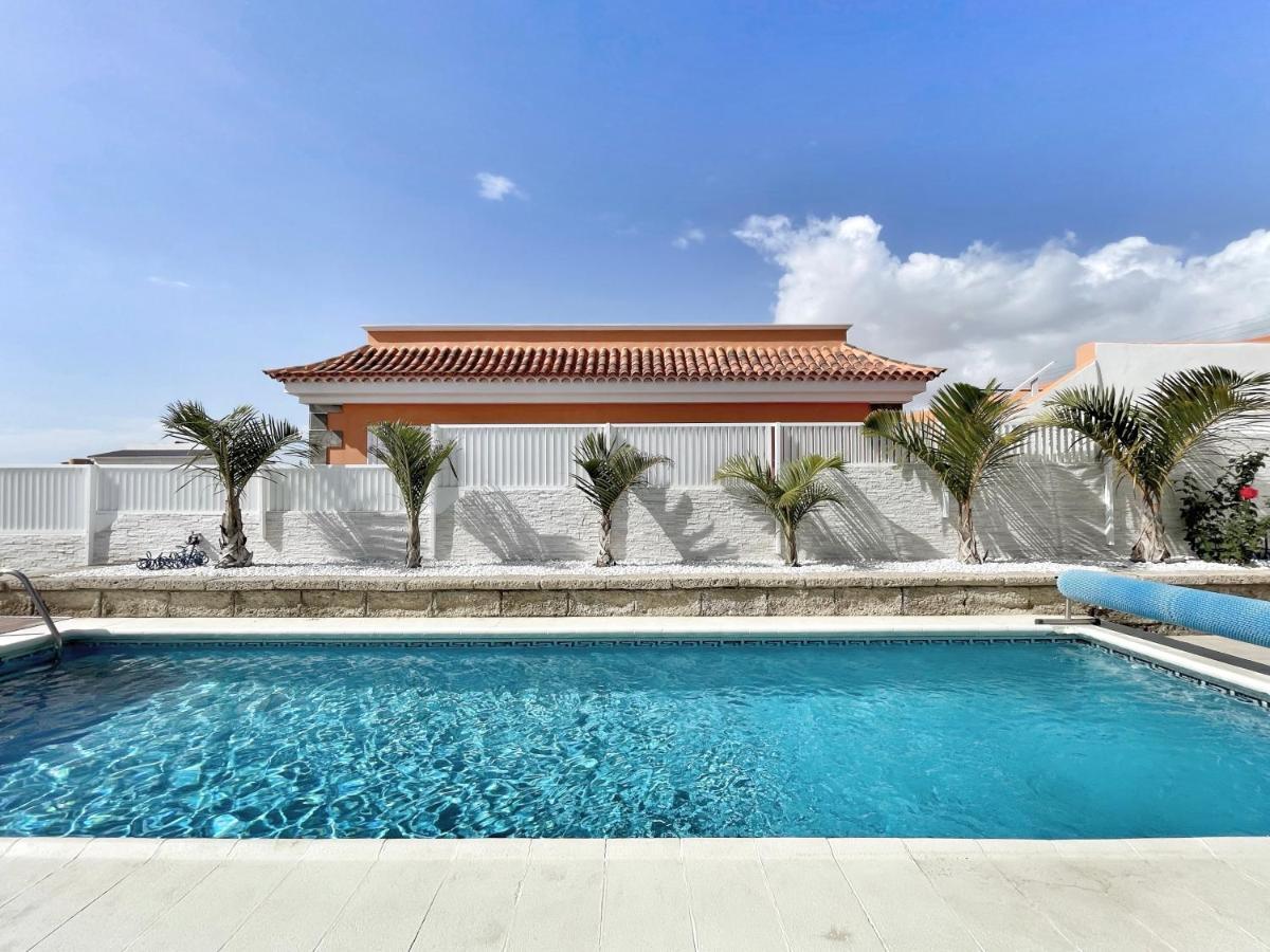 Modern 3Bdr Villa With Heated Pool El Médano Exterior foto